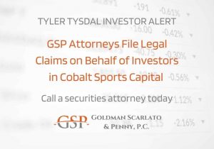 Tyler Tysdal Investor Update Investors in Cobalt Sports Capital File Legal Claims to Seek Compensation for Their Losses